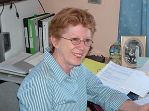 Peggy at Desk 1